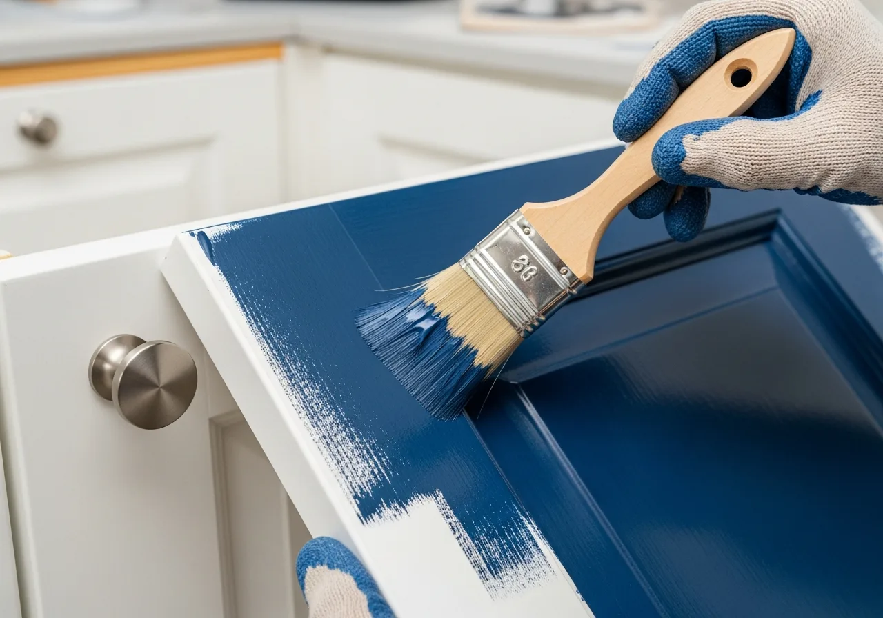 Kitchen cabinet painting and refinishing in Ottawa